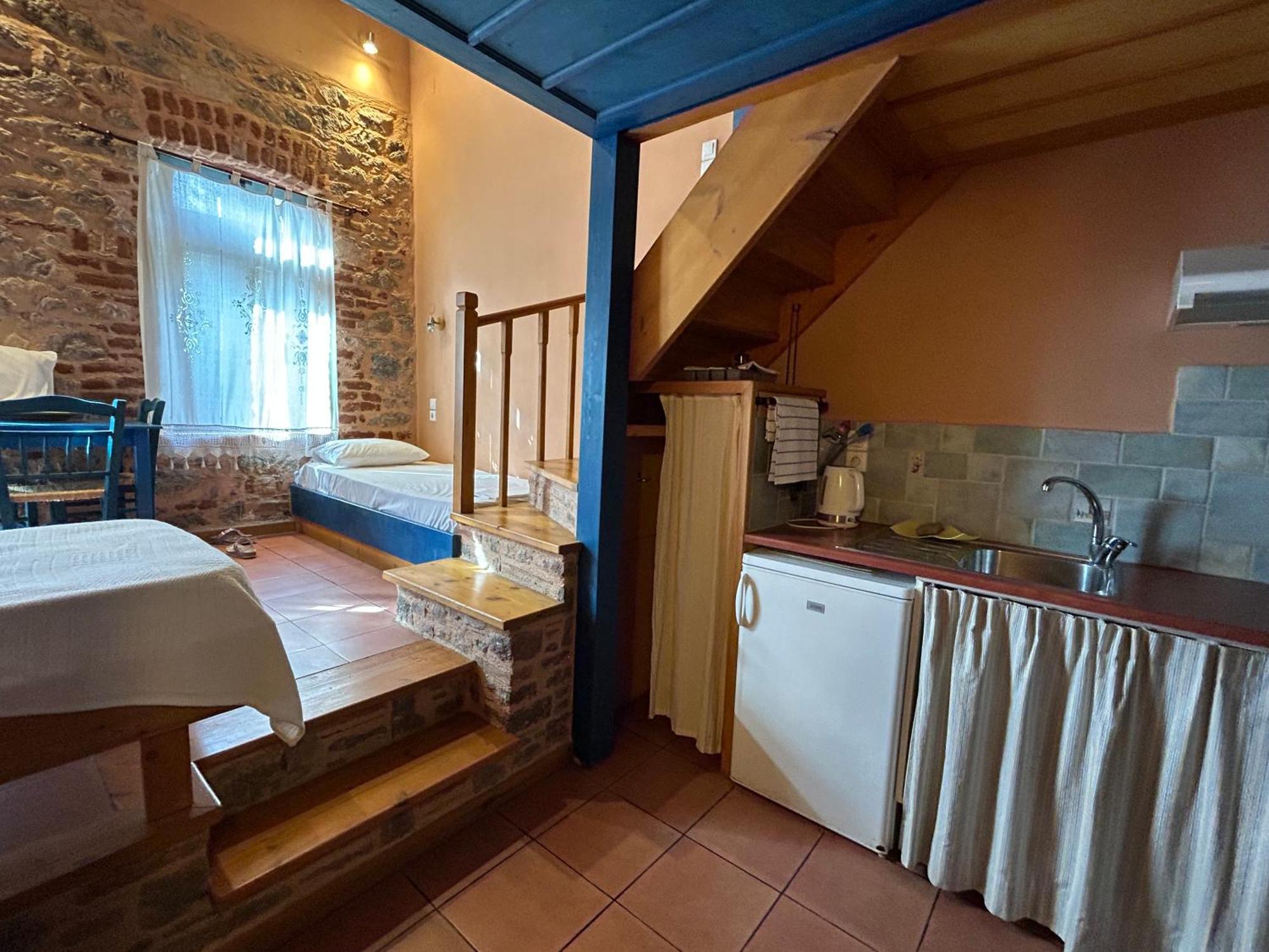 Villa Daphnis & Chloe Pyrgi Thermis ภายนอก รูปภาพ
