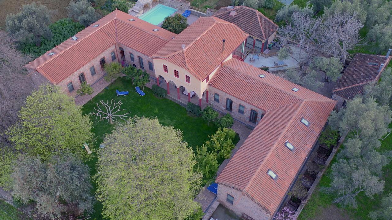 Villa Daphnis & Chloe Pyrgi Thermis ภายนอก รูปภาพ